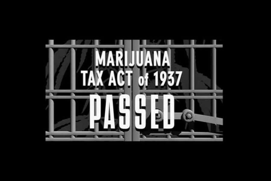 Marijuana Tax act of 1937 PASSED