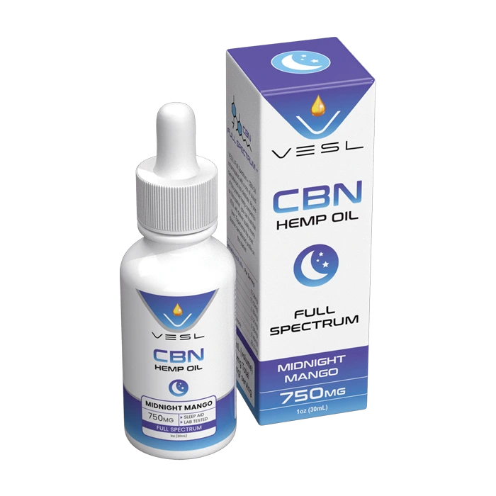 CBN Hemp Oil. Mightnight Mango 750mg(30ml)